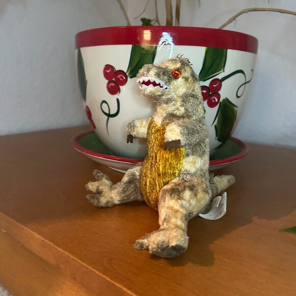 Ty Beanie Baby Toothy Tyrannosaurus 2001 with tush tag - Picture 1 of 1